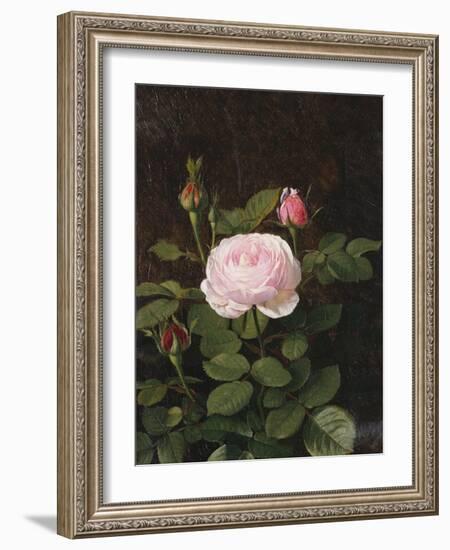 A Maria Larpin Rose-Otto Didrik Ottesen-Framed Giclee Print