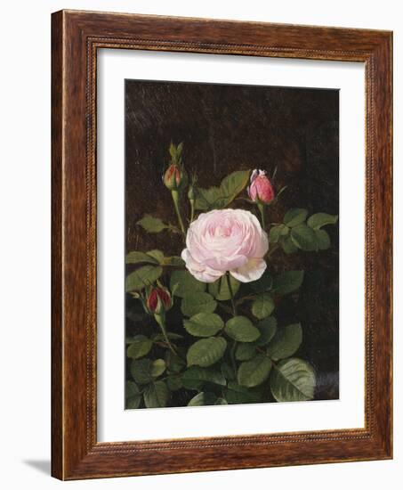 A Maria Larpin Rose-Otto Didrik Ottesen-Framed Giclee Print