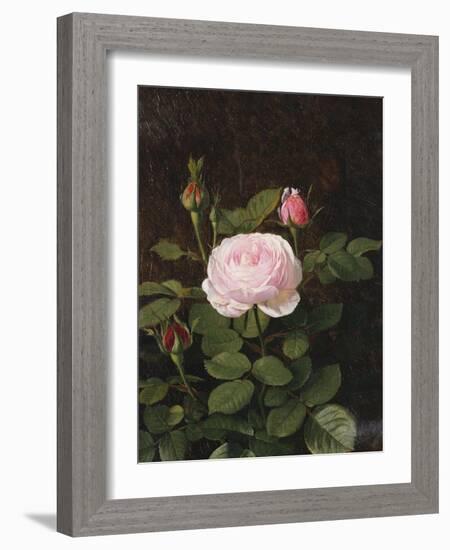 A Maria Larpin Rose-Otto Didrik Ottesen-Framed Giclee Print