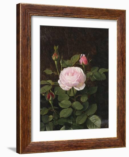 A Maria Larpin Rose-Otto Didrik Ottesen-Framed Giclee Print