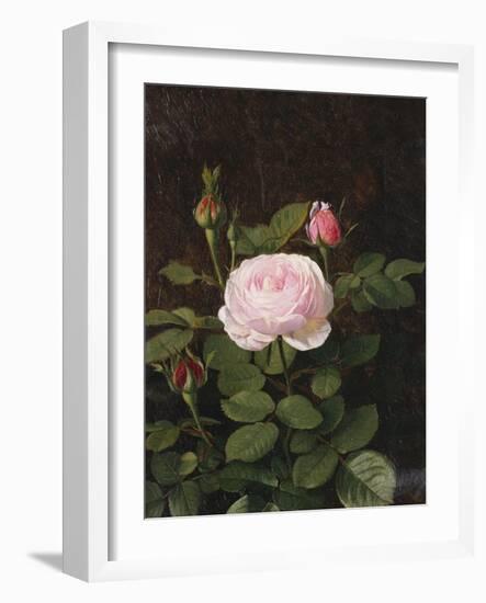 A Maria Larpin Rose-Otto Didrik Ottesen-Framed Giclee Print