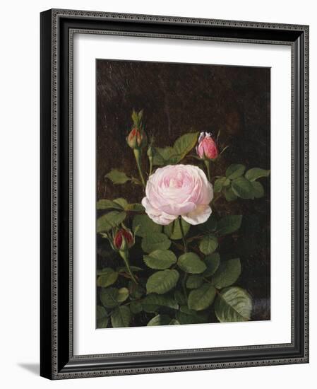 A Maria Larpin Rose-Otto Didrik Ottesen-Framed Giclee Print