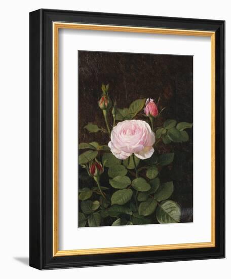 A Maria Larpin Rose-Otto Didrik Ottesen-Framed Giclee Print