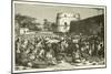 A Market Scene at Sofala in 1505-null-Mounted Giclee Print