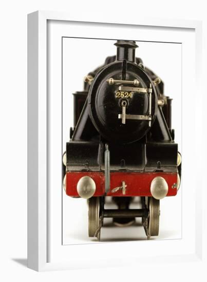 A Marklin-Bodied Bassett-Lowke Lms 2-6-4 Tank Locomotive No. 2524-null-Framed Giclee Print