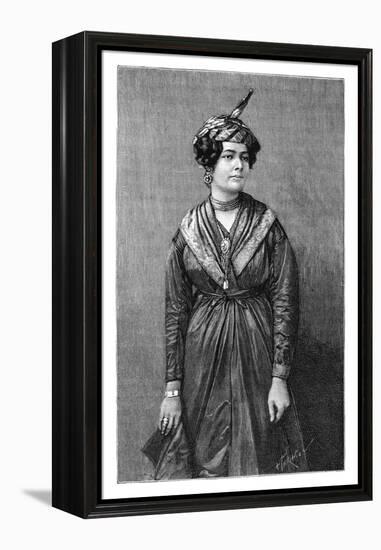 A Martinique Creole Woman, C1890-Henri Thiriat-Framed Premier Image Canvas