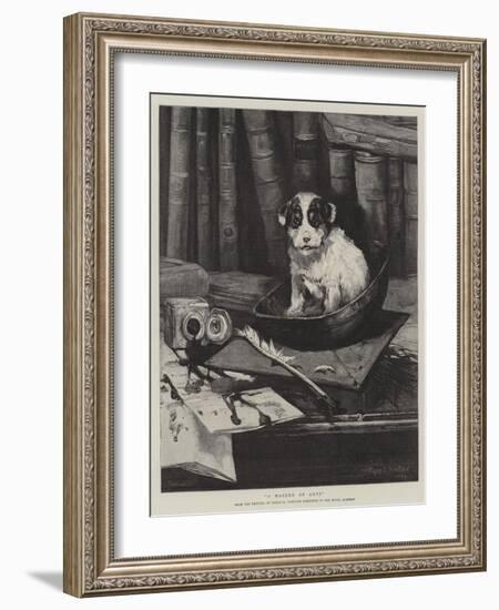 A Master of Arts-Philip Eustace Stretton-Framed Giclee Print