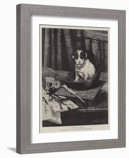 A Master of Arts-Philip Eustace Stretton-Framed Giclee Print