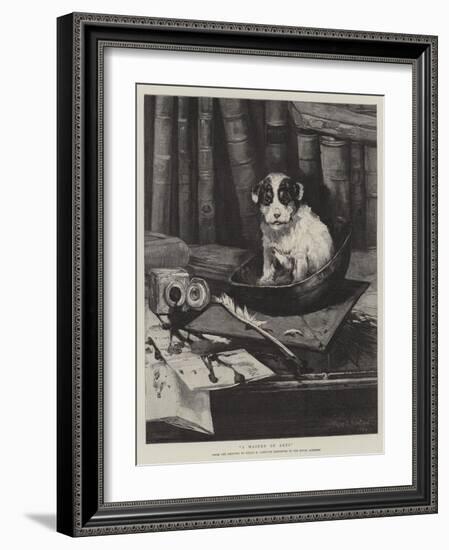 A Master of Arts-Philip Eustace Stretton-Framed Giclee Print