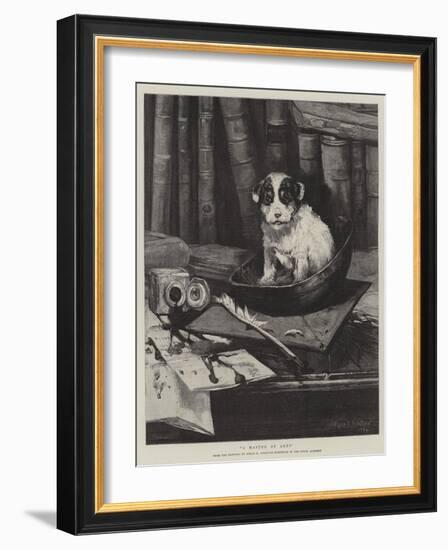 A Master of Arts-Philip Eustace Stretton-Framed Giclee Print