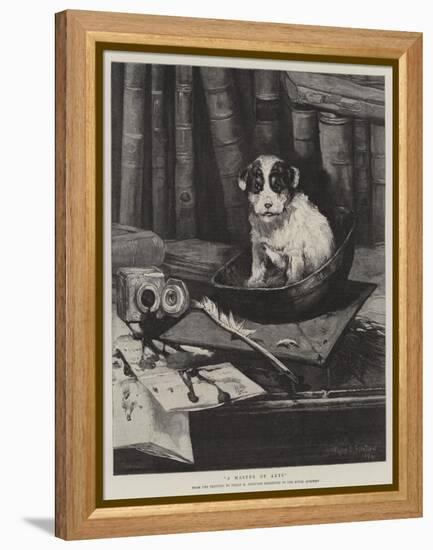 A Master of Arts-Philip Eustace Stretton-Framed Premier Image Canvas