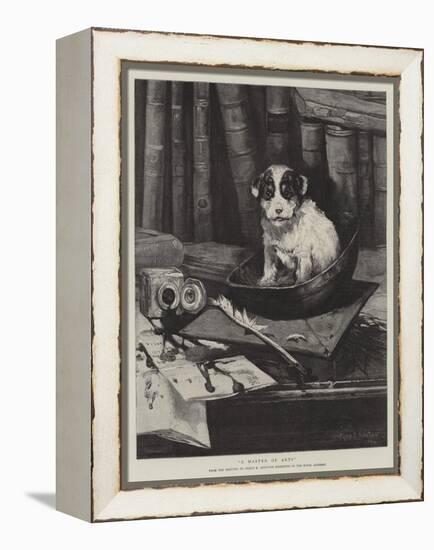 A Master of Arts-Philip Eustace Stretton-Framed Premier Image Canvas