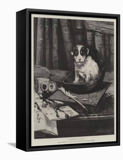 A Master of Arts-Philip Eustace Stretton-Framed Premier Image Canvas