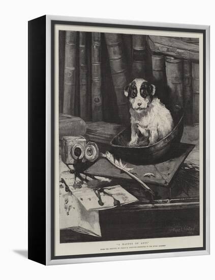 A Master of Arts-Philip Eustace Stretton-Framed Premier Image Canvas