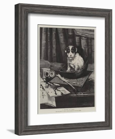 A Master of Arts-Philip Eustace Stretton-Framed Giclee Print