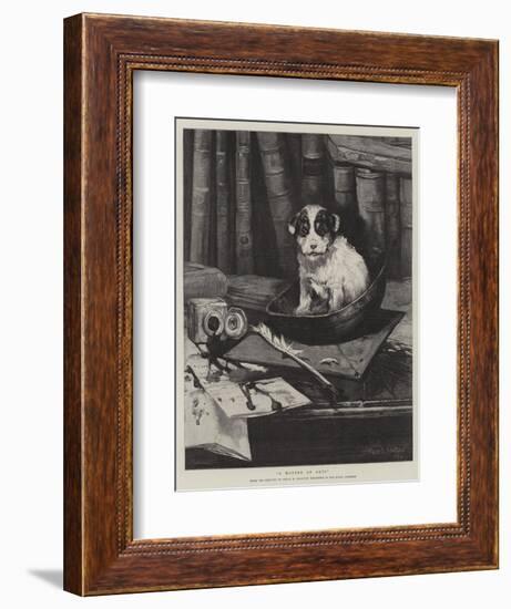 A Master of Arts-Philip Eustace Stretton-Framed Giclee Print