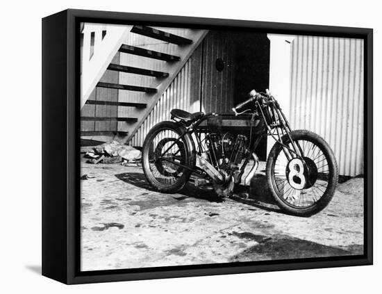 A Matchless Bike, Pre 1914-null-Framed Premier Image Canvas