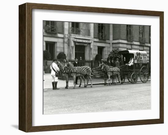 A Mazawattee Tea Cart-Frederick William Bond-Framed Photographic Print