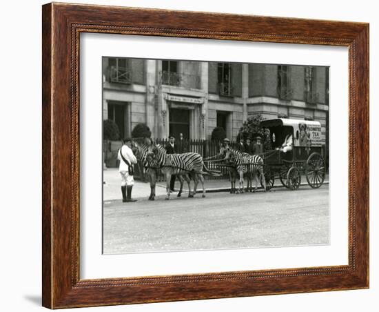 A Mazawattee Tea Cart-Frederick William Bond-Framed Photographic Print