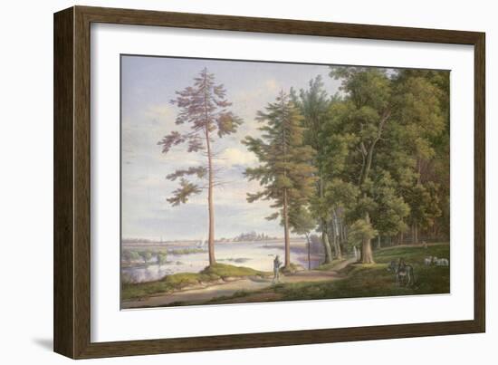 A Meadow in Hamburg-Joachim Faber-Framed Giclee Print