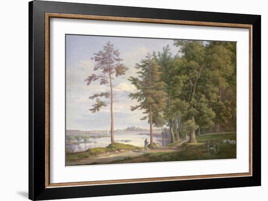 A Meadow in Hamburg-Joachim Faber-Framed Giclee Print