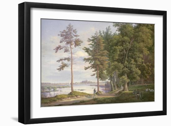 A Meadow in Hamburg-Joachim Faber-Framed Giclee Print