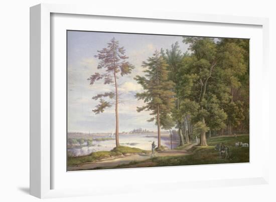 A Meadow in Hamburg-Joachim Faber-Framed Giclee Print