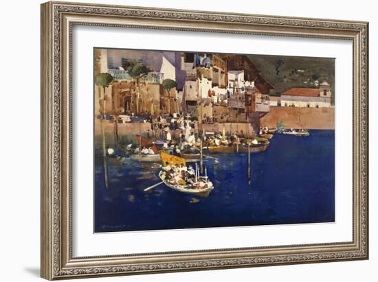 A Mediterranean Port, 1892-Arthur Melville-Framed Giclee Print
