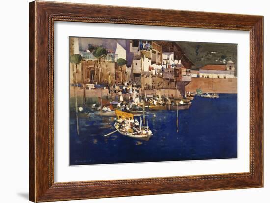 A Mediterranean Port, 1892-Arthur Melville-Framed Giclee Print