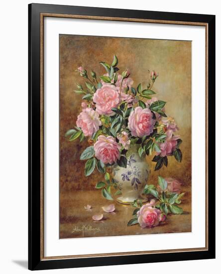 A Medley of Pink Roses-Albert Williams-Framed Giclee Print