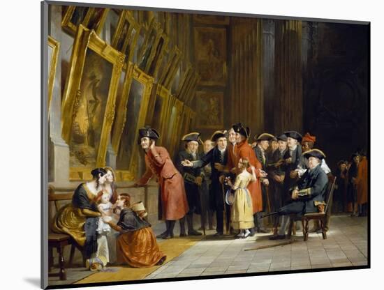 A Meeting of Veterans of the British Army and Navy, Who Served under Horatio Nelson (1758-1805): Ch-Andrew Morton-Mounted Giclee Print