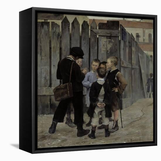 A Meeting-Marie Bashkirtseff-Framed Premier Image Canvas