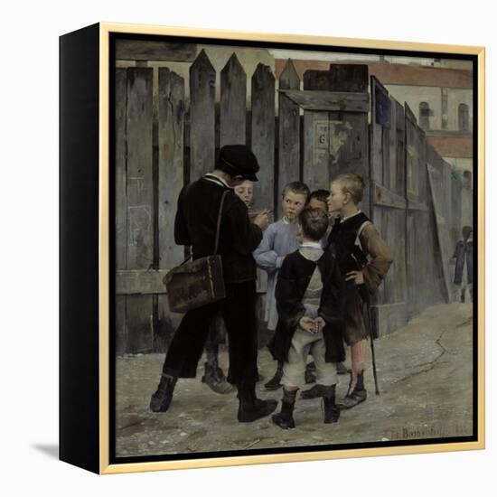 A Meeting-Marie Bashkirtseff-Framed Premier Image Canvas