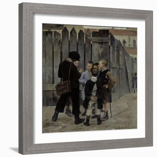 A Meeting-Marie Bashkirtseff-Framed Giclee Print