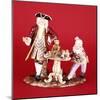 A Meissen Porcelain Group of the Quack Doctor and Harlequin, 19th Century-Meissen-Mounted Giclee Print