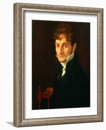 A Member of the Belveze-Foulon Family-Jean-Auguste-Dominique Ingres-Framed Giclee Print