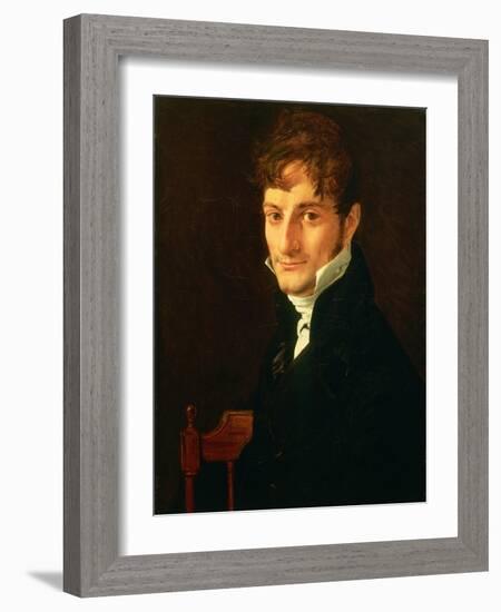 A Member of the Belveze-Foulon Family-Jean-Auguste-Dominique Ingres-Framed Giclee Print