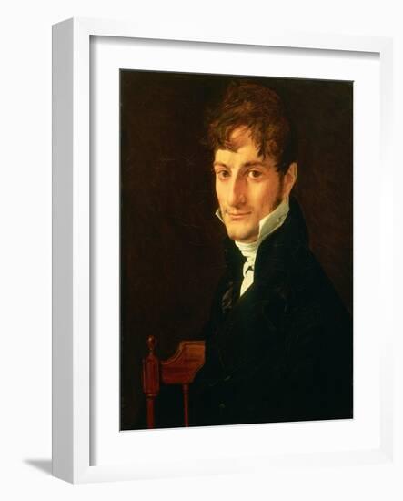 A Member of the Belveze-Foulon Family-Jean-Auguste-Dominique Ingres-Framed Giclee Print