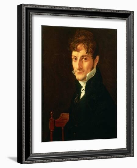 A Member of the Belveze-Foulon Family-Jean-Auguste-Dominique Ingres-Framed Giclee Print