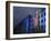 A Memorial Flag Is Illuminated On the Pentagon-Stocktrek Images-Framed Photographic Print