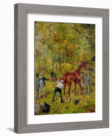 A Memory of Auteuil, 1881-Henri de Toulouse-Lautrec-Framed Giclee Print