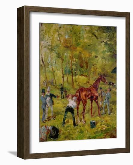 A Memory of Auteuil, 1881-Henri de Toulouse-Lautrec-Framed Giclee Print