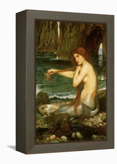 A Mermaid, 1901-null-Framed Premier Image Canvas