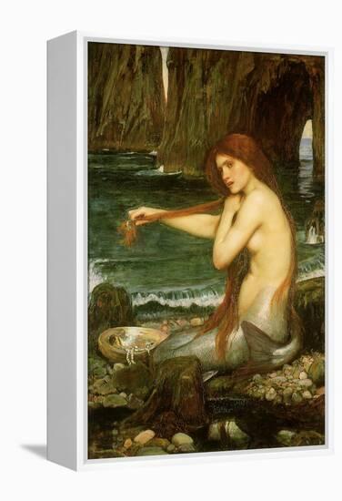 A Mermaid, 1901-null-Framed Premier Image Canvas