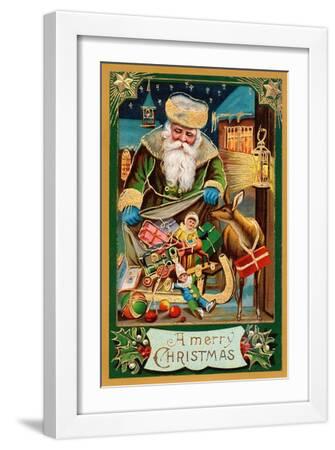 Santa Claus Vintage Art Wall Art: Prints, Paintings & Posters