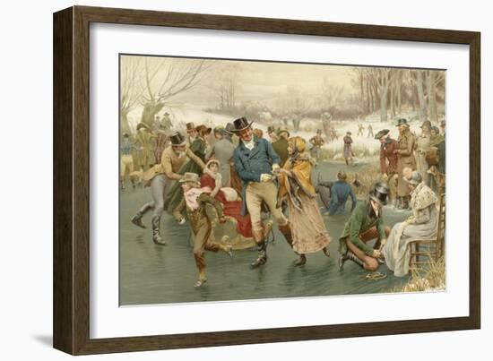 A Merry Christmas-Frank Dadd-Framed Giclee Print