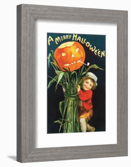 A Merry Halloween 2-null-Framed Premium Giclee Print