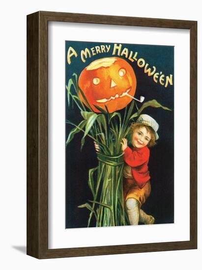 A Merry Halloween 2-null-Framed Art Print