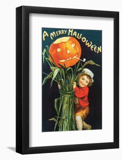 A Merry Halloween 2-null-Framed Art Print