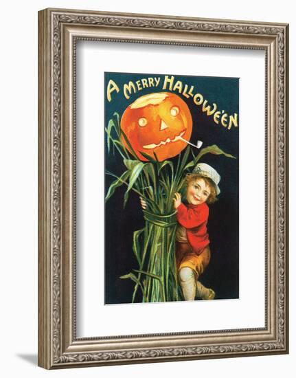 A Merry Halloween 2-null-Framed Art Print